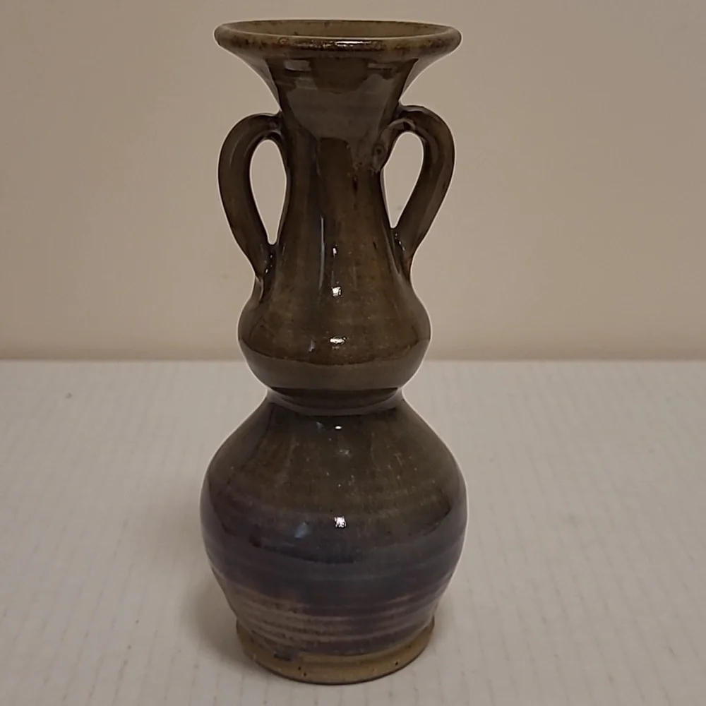 Artist Signed Nicholas Pottery Water Vessel/Vase